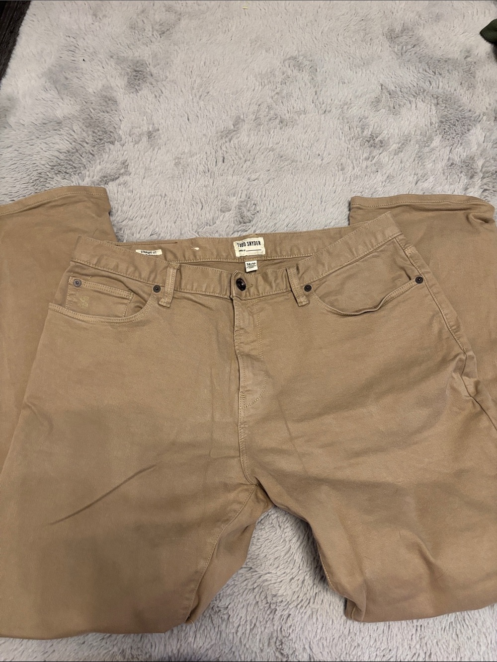 Todd Snyder Men's Tan Chino Pants